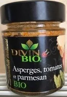 Asperges, tomates et parmesan