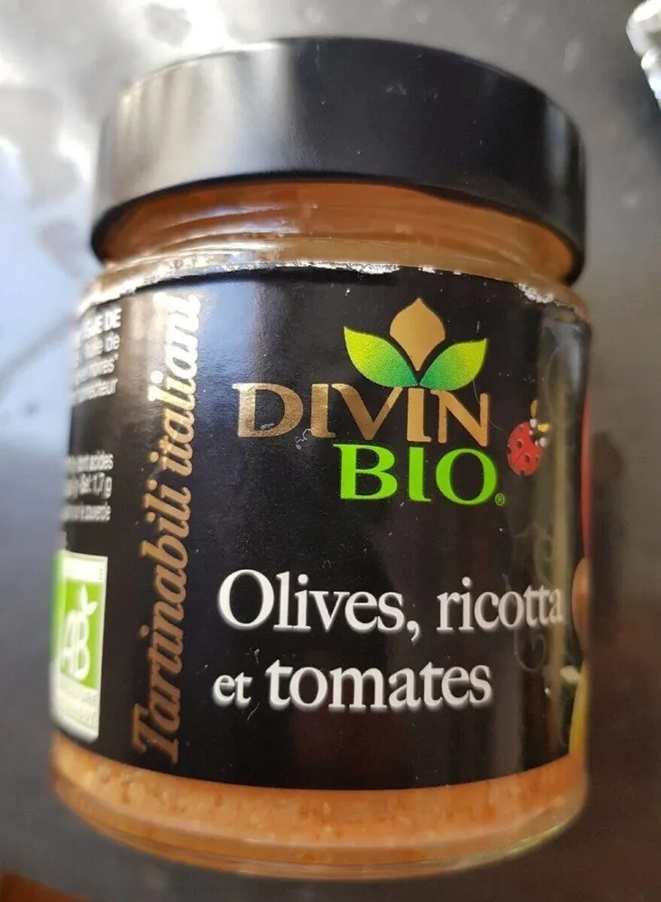 Sauce olives ricotta et tomates