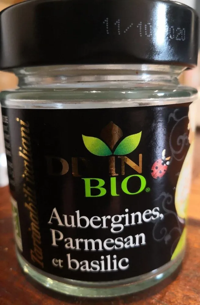 Aubergines, Parmesan et basilic