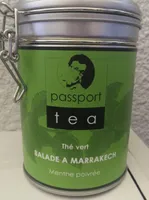 Thé vert menthe poivrée