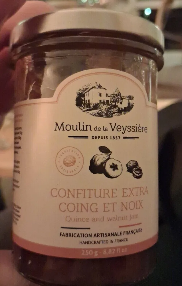 Confiture extra coing et noix