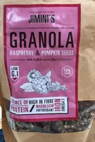 Granola rasperry & pumkin seeds