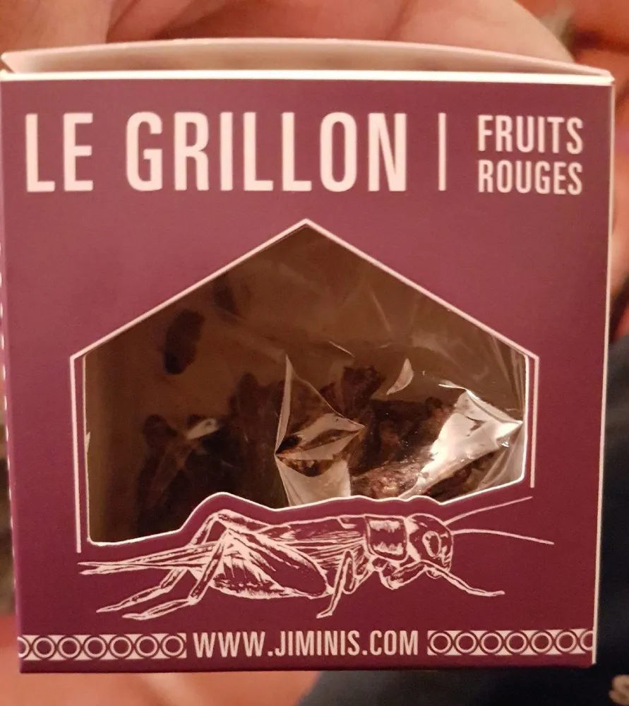 Le grillon- fruits rouges