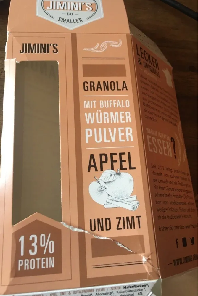 Granila pomme canelle poudre de Buffalo