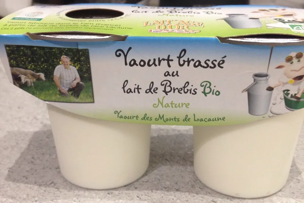 Yaourt brassé au lait de brebis bio