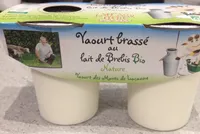 Yaourt brassé au lait de brebis bio