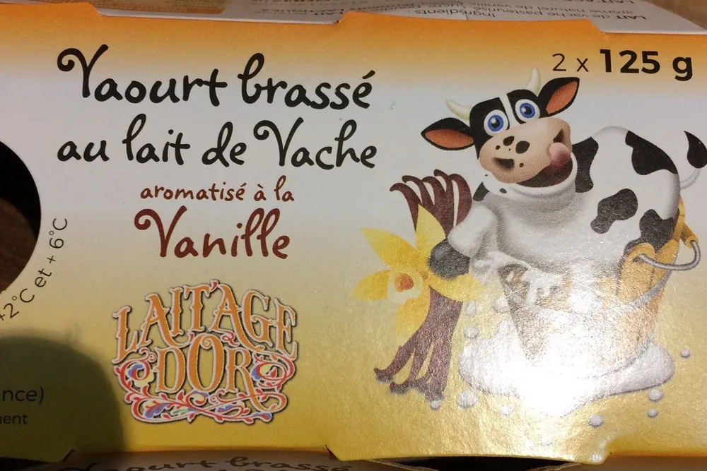 Yaourt brasse au lait de vache