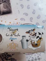 Yaourt ferme au lait de vache nature