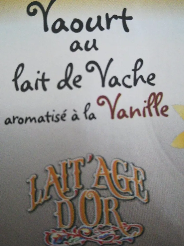 Yaourt au lait de vache