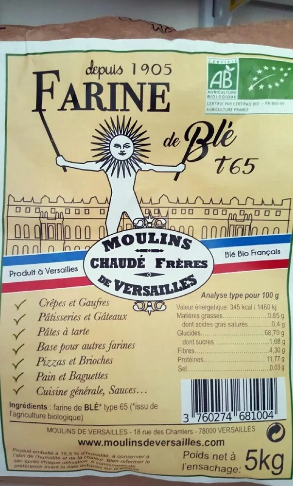 Farine de blé T65