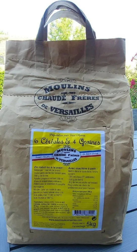 Préparation pour pain maison 6 céréales et 4 graines