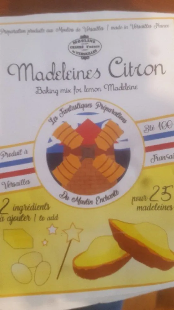 Madeleine citron