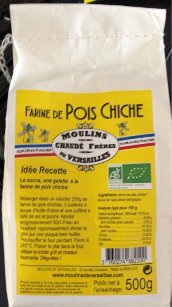 Farine pois chiche