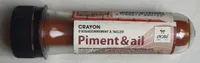 Crayon d'assaisonnement à taillera Piment & ail