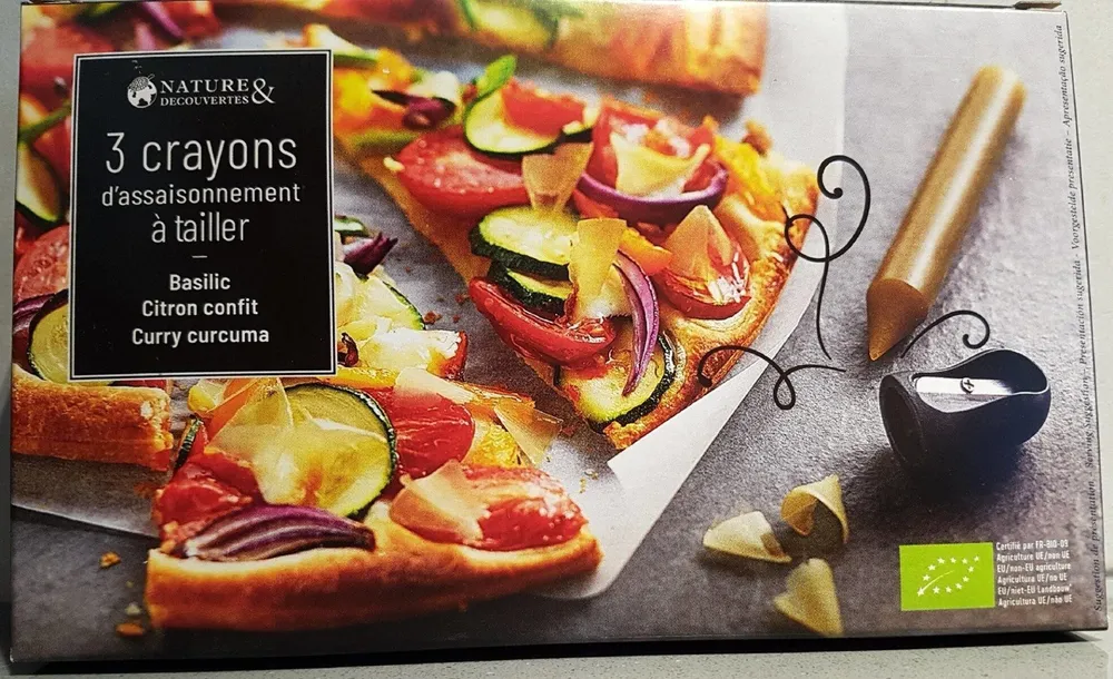 Crayons d'assaisonnement