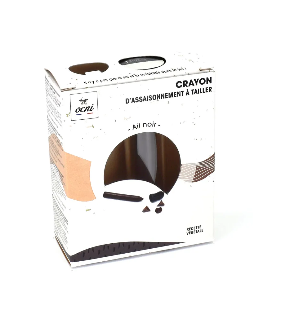 Crayon d'assaisonnement à tailler - Ail noir