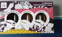 3 CRAYONS D'ASSAISONNEMENT À TAILLER