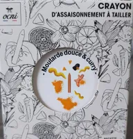 Crayon d'assaisonnement à tailler moutarde douce au curry