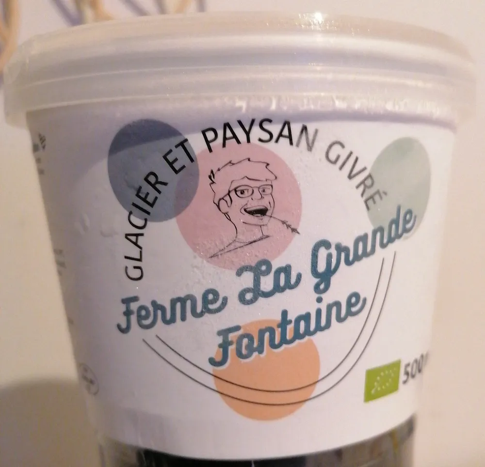 Glace paysanne