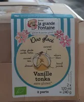 Duo glacé vanille tonka