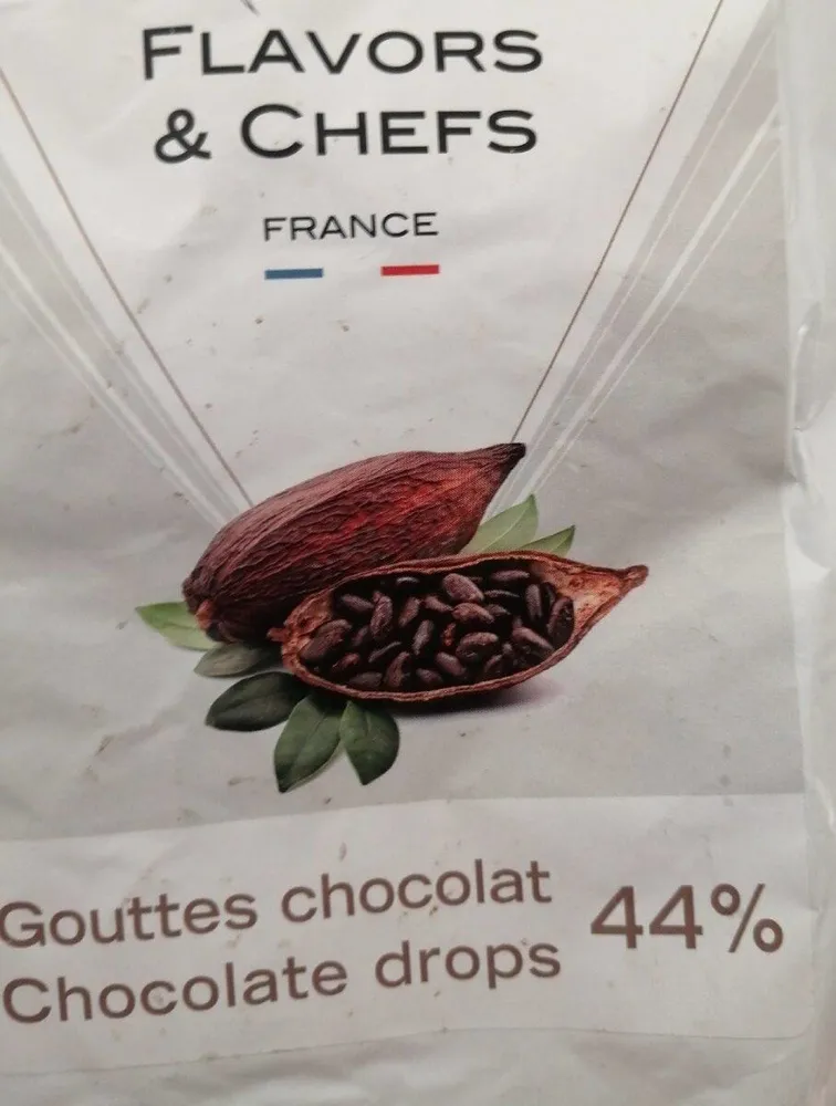 Gouttes chocolat