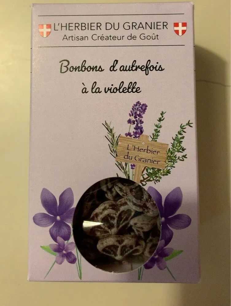 Bonbons d autrefois a la violette