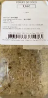 Perles de coco