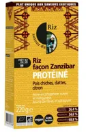 Riz facon zanzibar protéiné