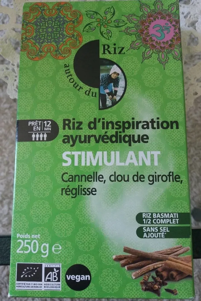 Riz d'inspiration ayurvédique Stimulant