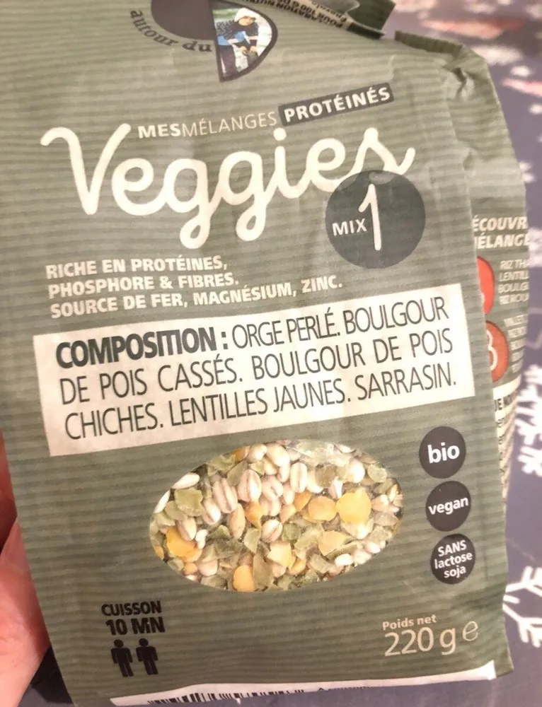 Mes mélanges proteinés veggies