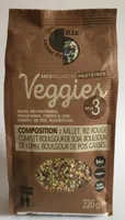 Mélange protéiné veggie Mix 3
