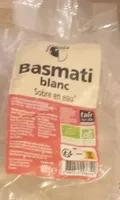 Basmati blanc sobre en eau