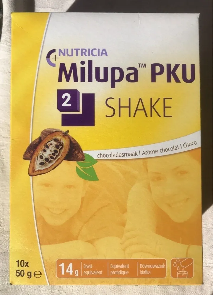 Milupa PKU shake2 chocolat