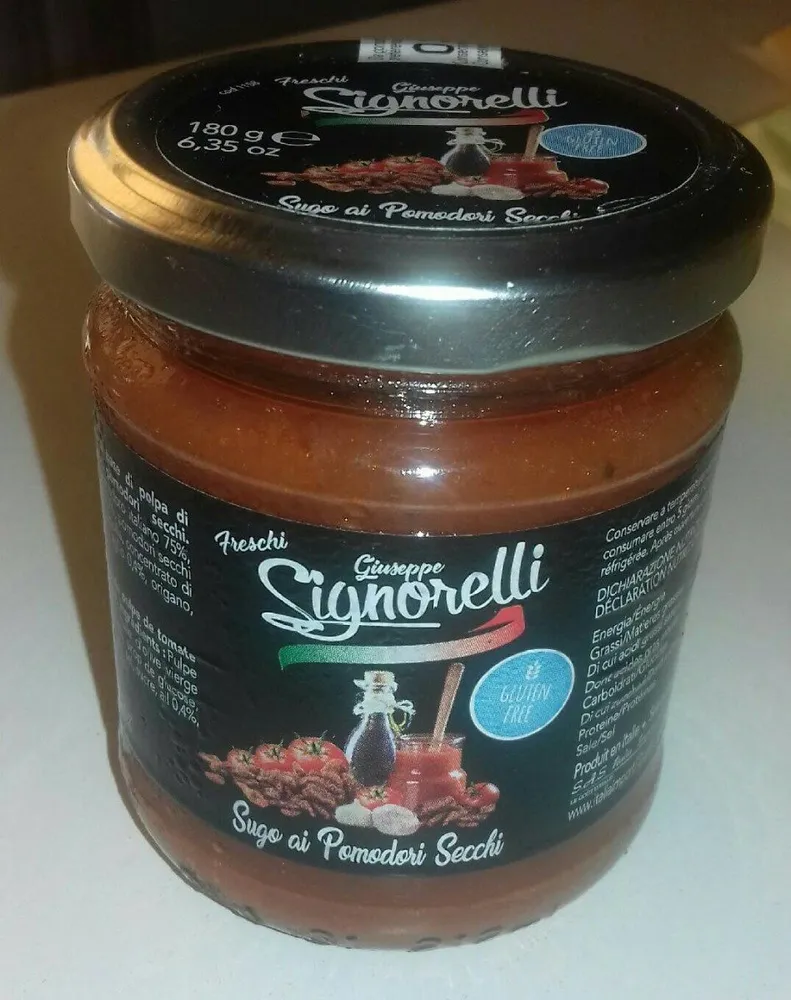 Sugo al pomodori secchi