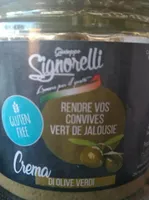 Crema di olive verdi