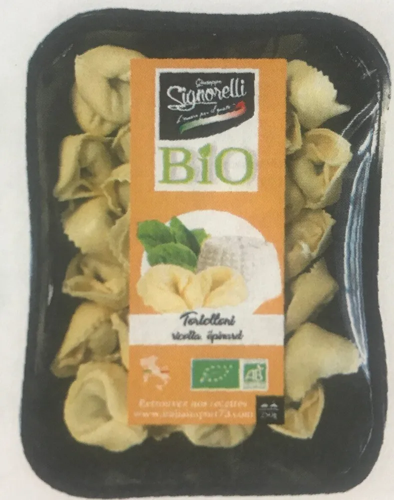 Tortelloni ricotta epinard