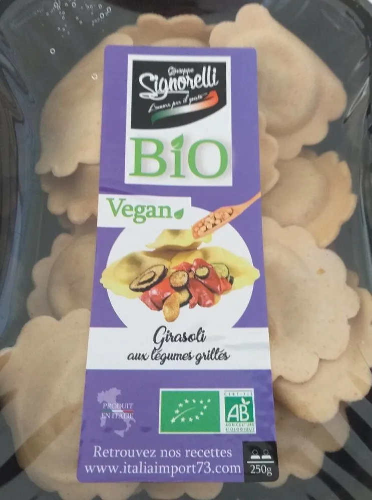Girasoli aux légumes grillés