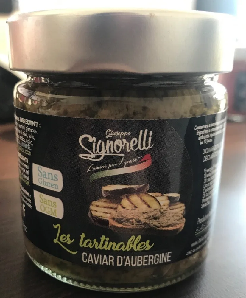 Les tartinables Caviar D'aubergine
