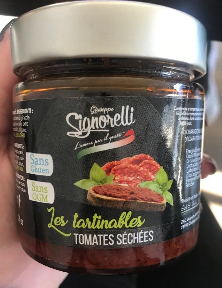 Les tartinables tomates sechees