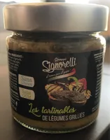 Les tartinables legumes Grilles