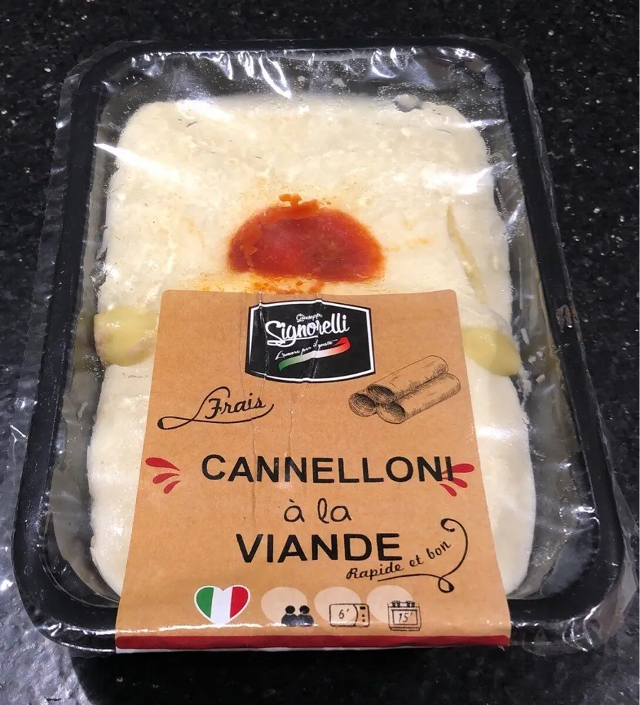 Cannelloni à la viande