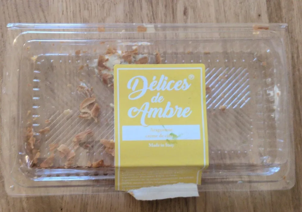 Aragostine crème de citron