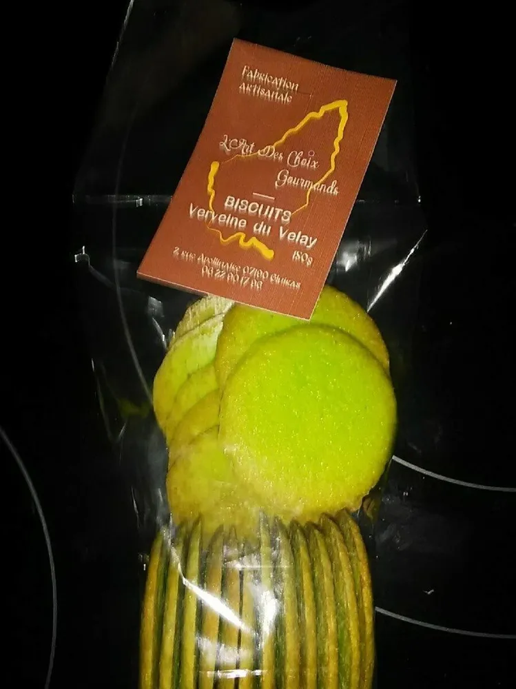 Biscuits verveine du Velay