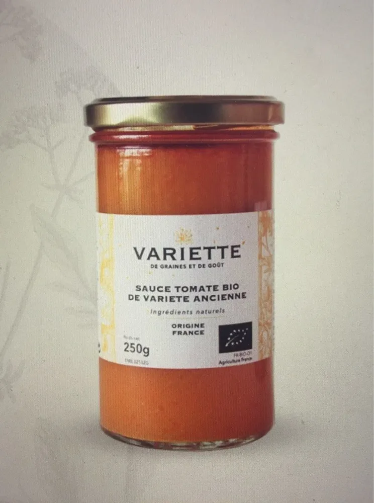 Sauce tomate ancienne bio tomate ananas