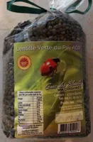 Lentille verte du Puy AOP