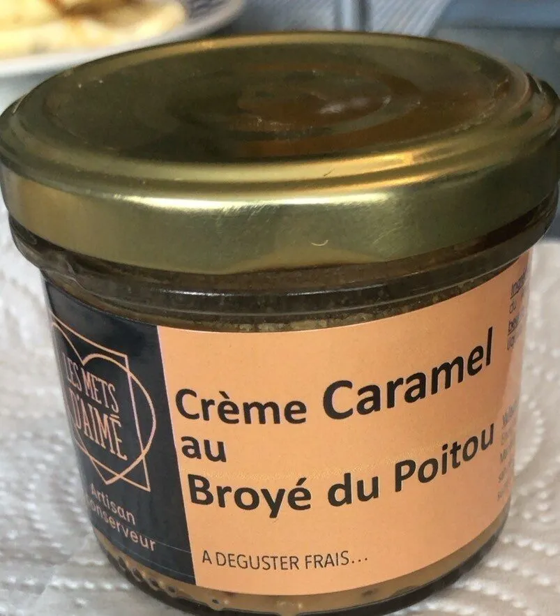 crème caramel au broye du poitou