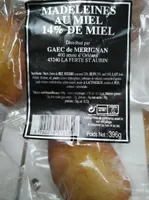 Madeleines au miel