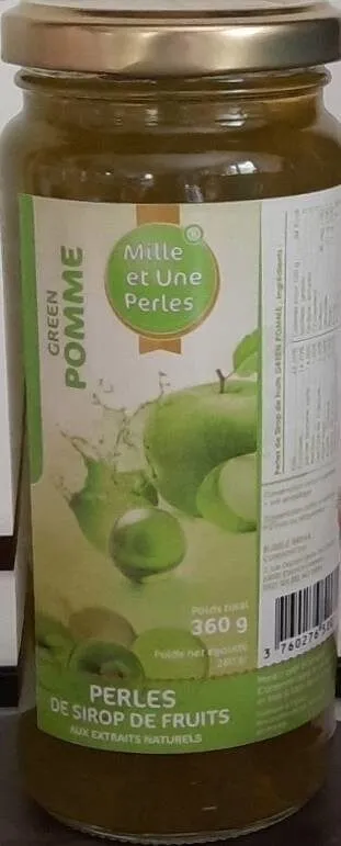 Perles de sirop de fruits