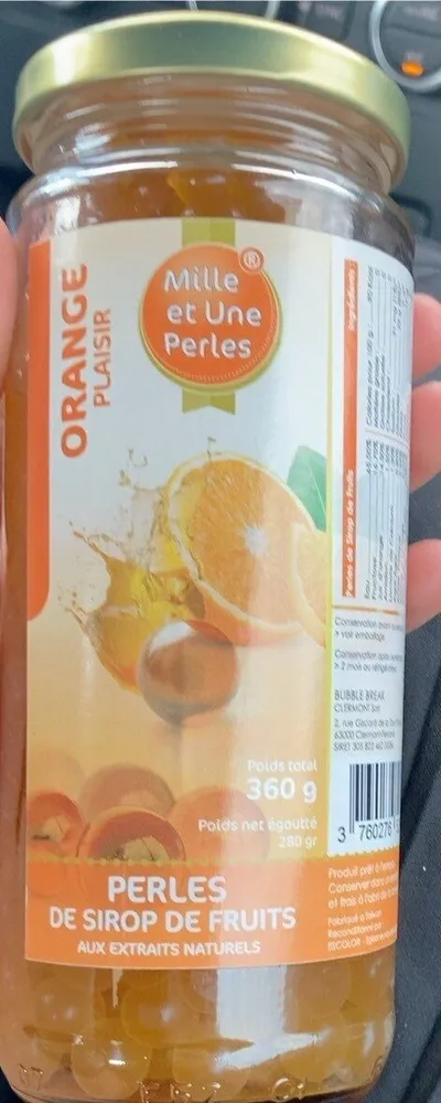 Perles de sirop