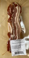 Poitrine fumée tranchée